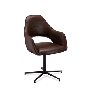 Luna Dining Chair Dark Brown